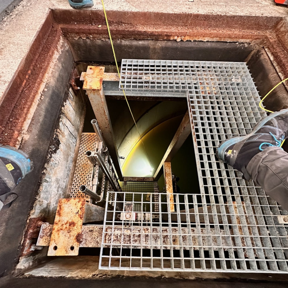 Inspektion Sprinklertank